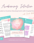 awakening intuition with crystals ebook by sarah belle