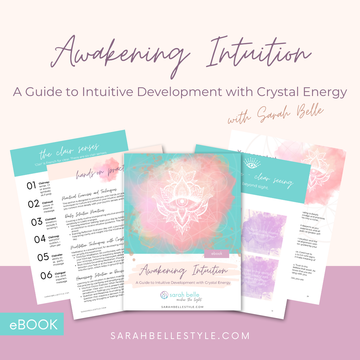 awakening intuition with crystals ebook by sarah belle