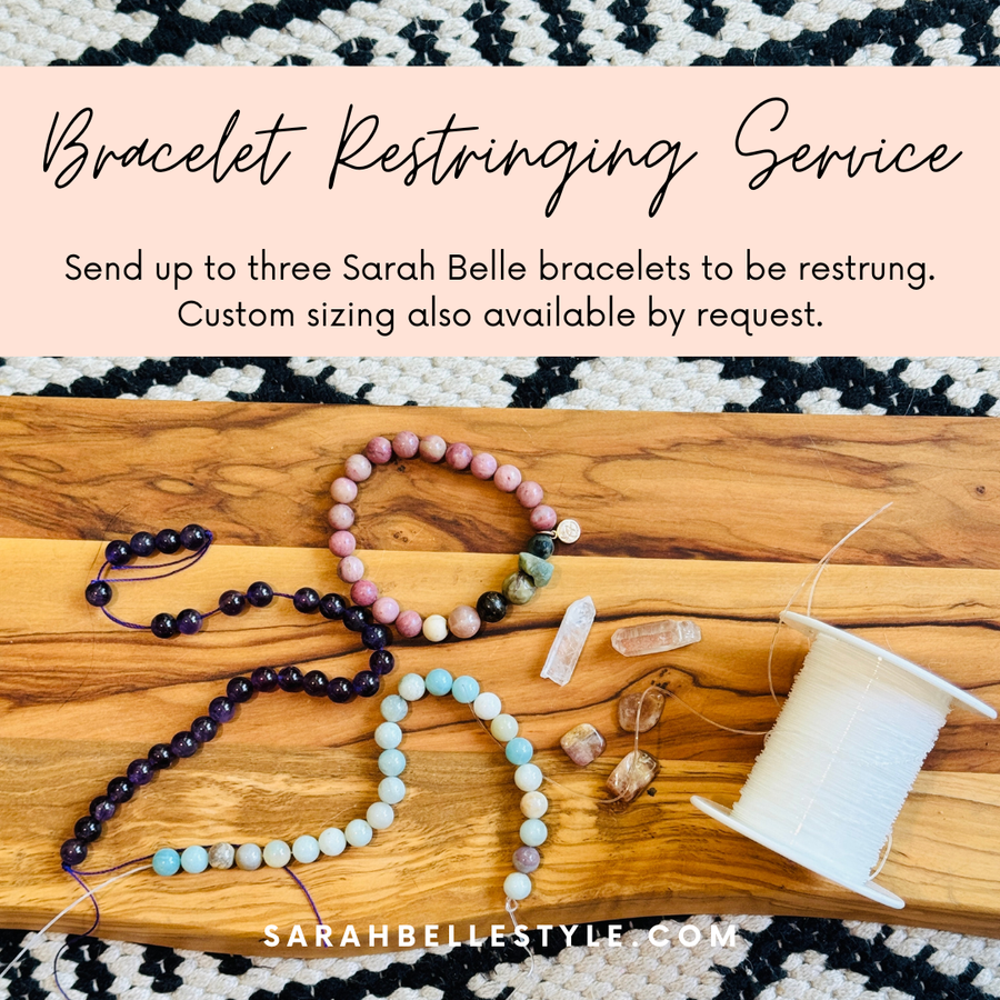 Bracelet Restringing Service