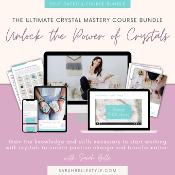 Sarah Belle Crystal Mastery Course Bundle