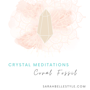 This crystal meditation provided by Sarah Belle focuses on Coral Fossil.