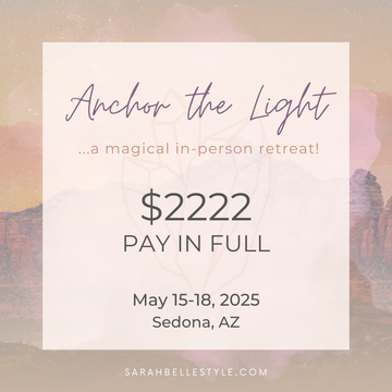 Anchor the Light Sedona Retreat - Pay In Full