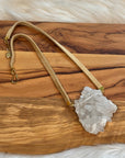 sarah belle arkansas quartz crystal talisman necklace