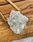 sarah belle arkansas quartz crystal talisman necklace