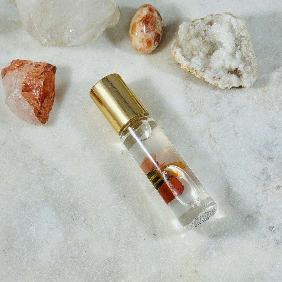 sarah belle crystal infused fragrance oil fire