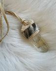 sarah belle handmade crystal talisman necklace