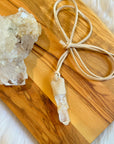 sarah belle handmade crystal talisman necklace