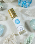 sarah belle handmade crystal infused fragrance oil water element