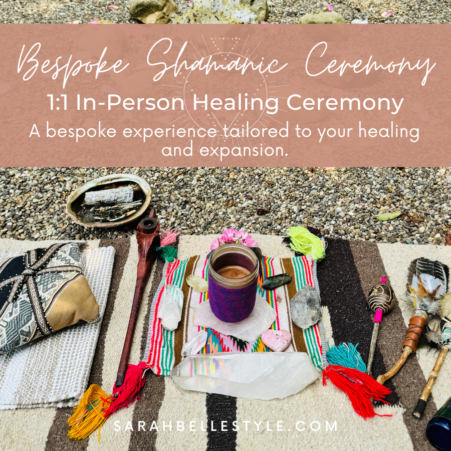 sarah belle bespoke in-person shamanic ceremony for rites of passage and healing