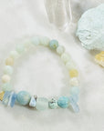 healing gemstone stacking bracelet custom jewelry