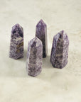 Healing crystals lepidolite points