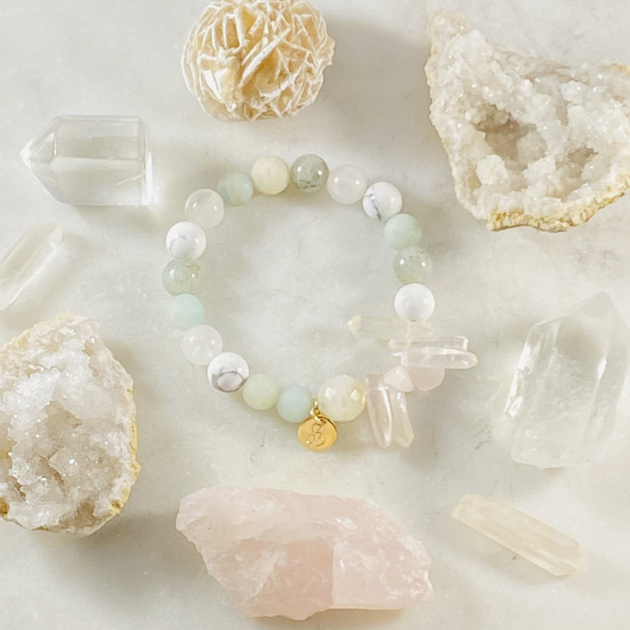 Custom Gemstone Bracelet by Sarah Belle